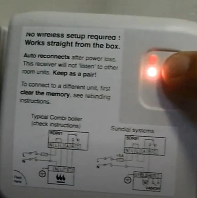 Honeywell Thermostat Red Light