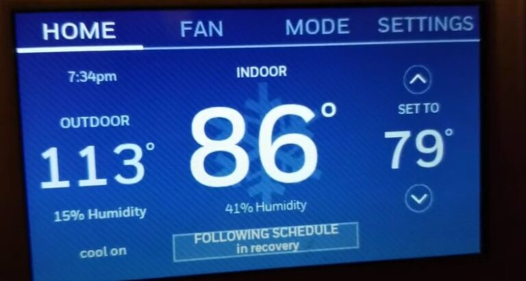 Honeywell Thermostat Keeps Rebooting