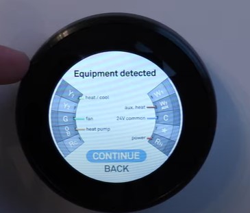 Nest Heat Pump Orientation O or B Mode